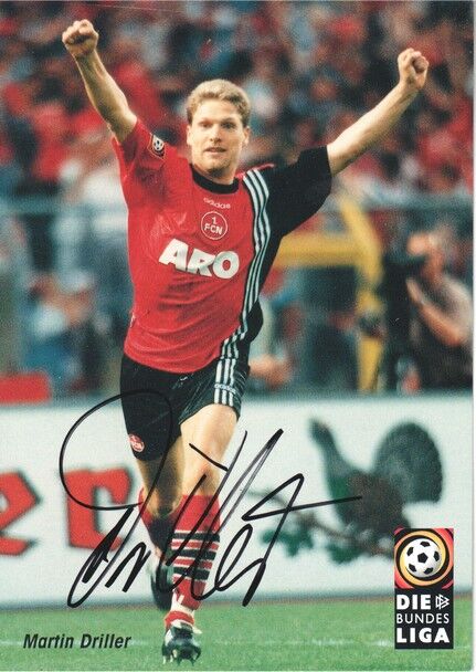 Autogramm Fussball | 1. FC Nürnberg | 1997 | Martin DRILLER