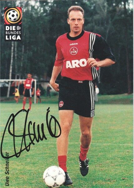 Autogramm Fussball | 1. FC Nürnberg | 1997 | Uwe SCHNEIDER
