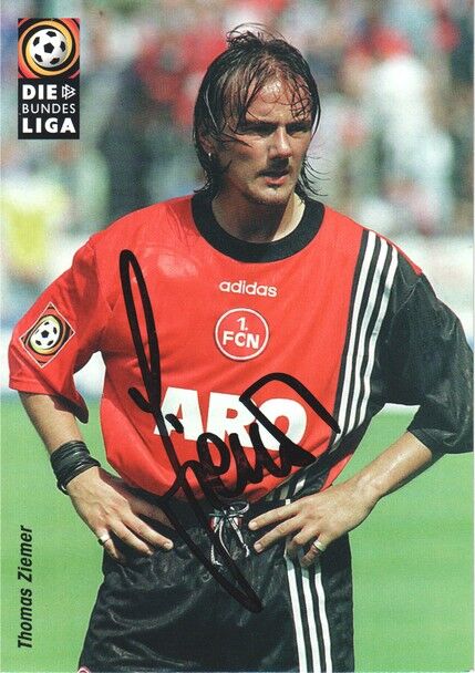 Autogramm Fussball | 1. FC Nürnberg | 1997 | Thomas ZIEMER