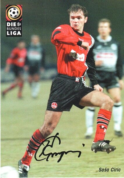 Autogramm Fussball | 1. FC Nürnberg | 1997 | Sasa CIRIC
