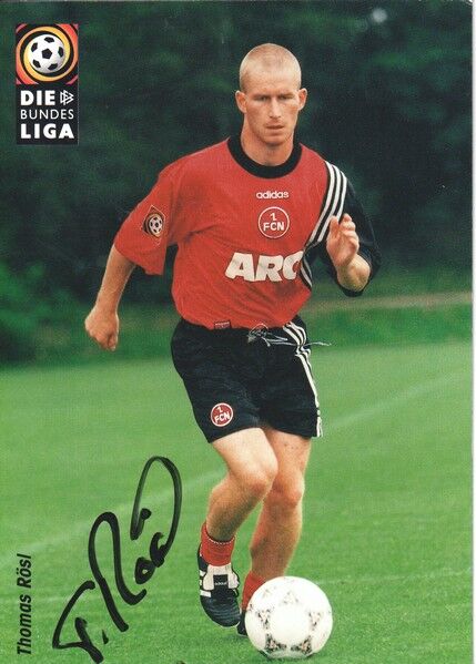 Autogramm Fussball | 1. FC Nürnberg | 1997 | Thomas RÖSL