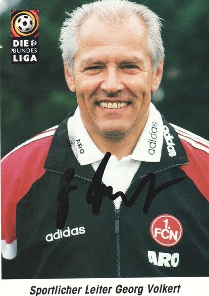 Autogramm Fussball | 1. FC Nürnberg | 1997 | Georg VOLKERT