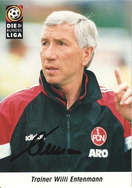Autogramm Fussball | 1. FC Nürnberg | 1997 | Willi ENTENMANN