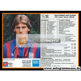 Autogramm Fussball | KFC Uerdingen 05 | 1988 | Wolfgang FUNKEL