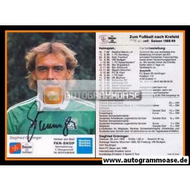 Autogramm Fussball | KFC Uerdingen 05 | 1988 | Siegfried GRÜNINGER