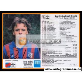 Autogramm Fussball | KFC Uerdingen 05 | 1989 | Christian DONDERA