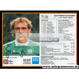 Autogramm Fussball | KFC Uerdingen 05 | 1989 | Siegfried GRÜNINGER