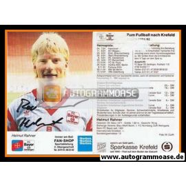 Autogramm Fussball | KFC Uerdingen 05 | 1991 | Helmut RAHNER