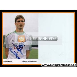 Autogramm Fussball | SpVgg Unterhaching | 1989 | Stefan KELLER