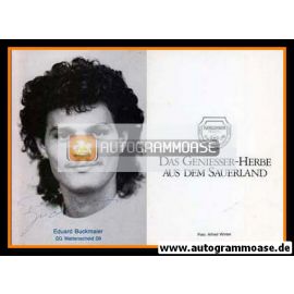 Autogramm Fussball | SG Wattenscheid 09 | 1988 | Eduard BUCKMAIER