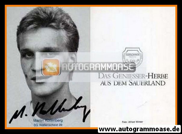 Autogramm Fussball | SG Wattenscheid 09 | 1988 | Martin KOLLENBERG