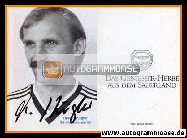 Autogramm Fussball | SG Wattenscheid 09 | 1988 | Harald KÜGLER