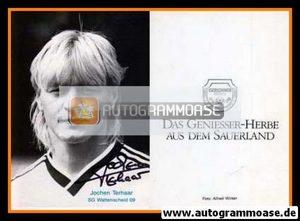 Autogramm Fussball | SG Wattenscheid 09 | 1988 | Jochen TERHAAR