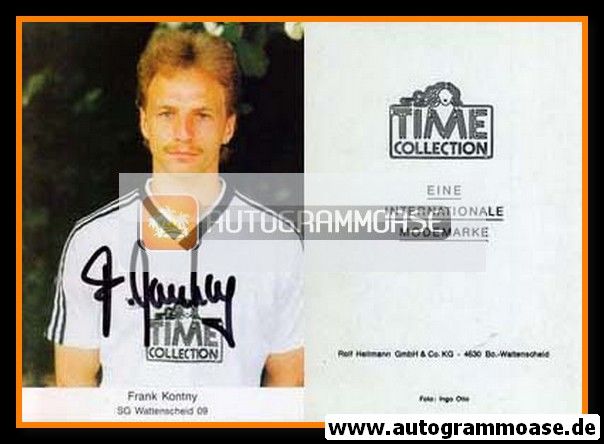 Autogramm Fussball | SG Wattenscheid 09 | 1993 | Frank KONTNY