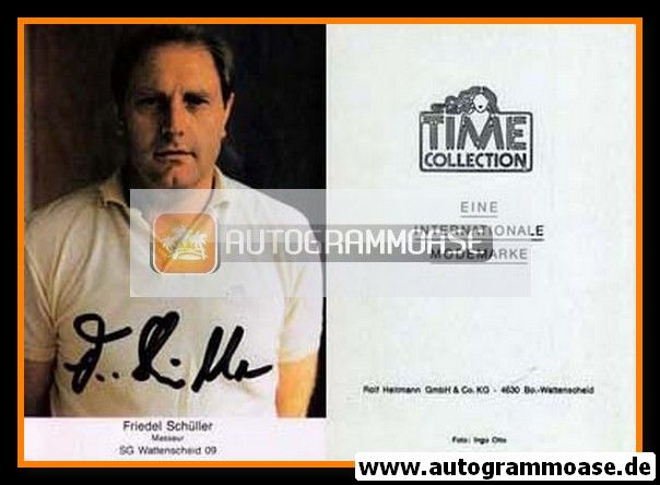 Autogramm Fussball | SG Wattenscheid 09 | 1993 | Friedel SCHÜLLER
