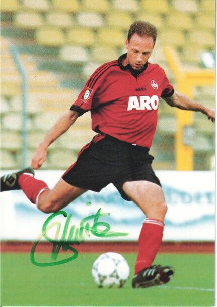 Autogramm Fussball | 1. FC Nürnberg | 1996 | Uwe SCHNEIDER