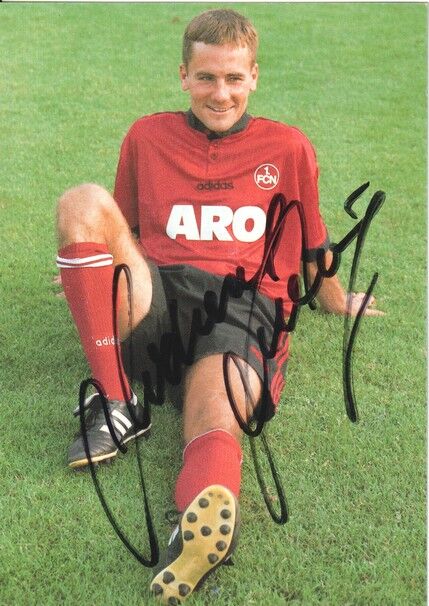 Autogramm Fussball | 1. FC Nürnberg | 1996 | Michael WIESINGER (1)