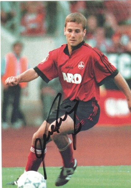Autogramm Fussball | 1. FC Nürnberg | 1996 | Michael WIESINGER (2)