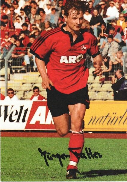 Autogramm Fussball | 1. FC Nürnberg | 1996 | Jürgen FALTER (2)