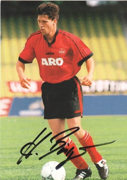 Autogramm Fussball | 1. FC Nürnberg | 1996 | Henning BÜRGER