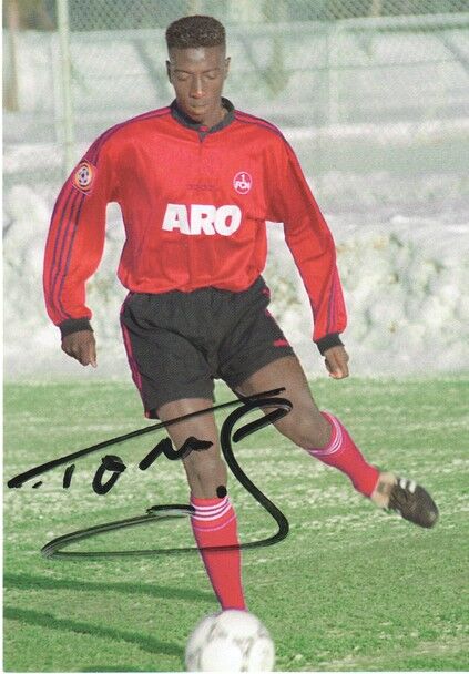 Autogramm Fussball | 1. FC Nürnberg | 1996 | Cheriffe TOURE