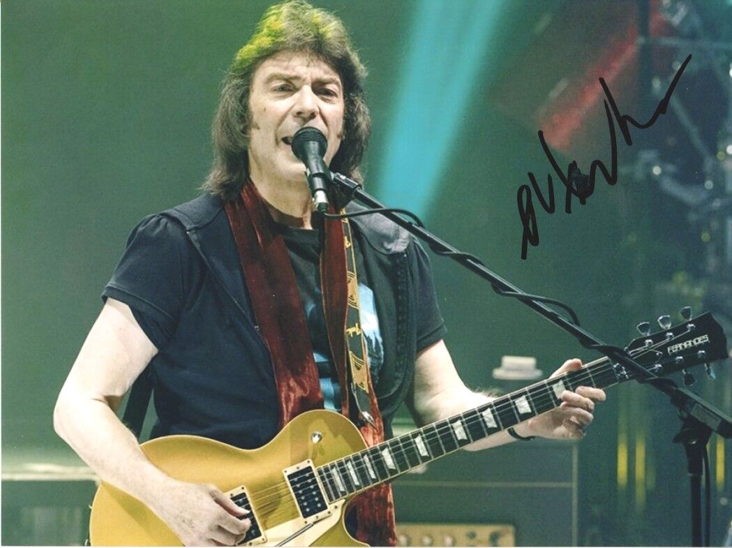 Autogramm Rock (UK) | Steve HACKETT (Genesis) | 2010er Foto (Konzert Color XL)