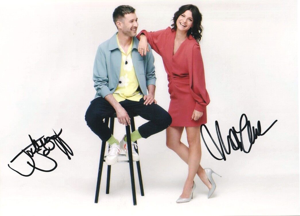 Autogramme TV | SAT1 | Jochen SCHROPP + Marlene LUFEN | 2021 Foto (Portrait Color XL) "Promi BB"