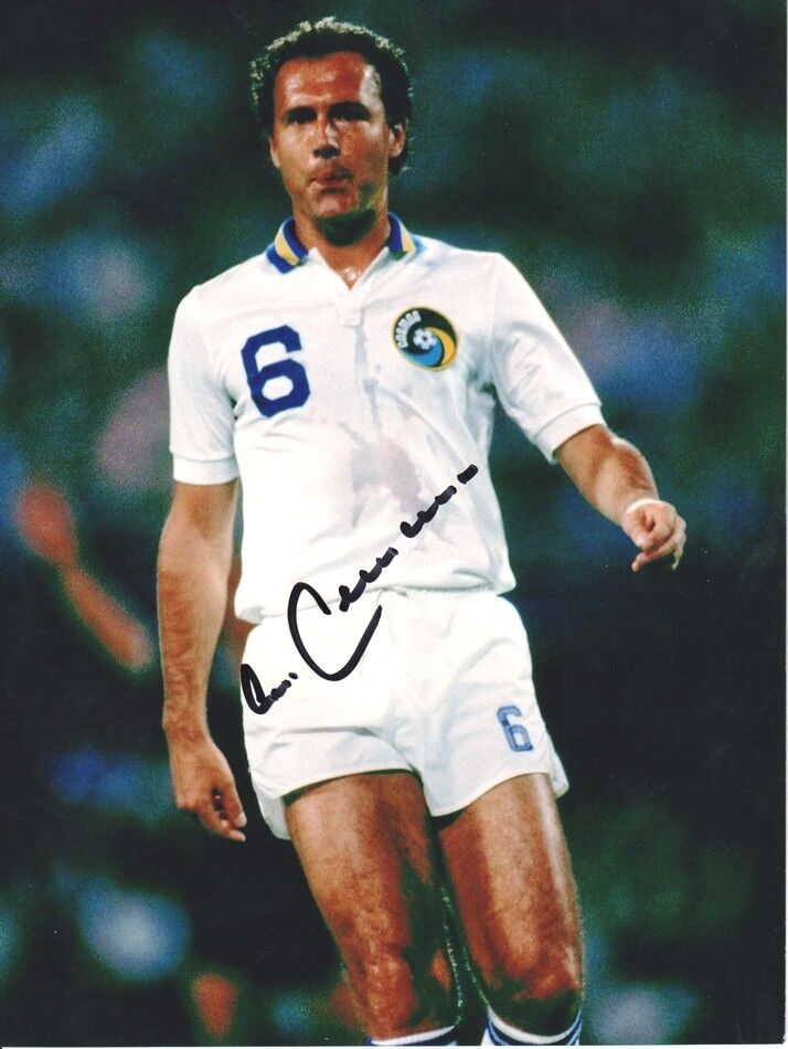 Autogramm Fussball | DFB | 1970er Foto | Franz BECKENBAUER (Cosmos New York) XL