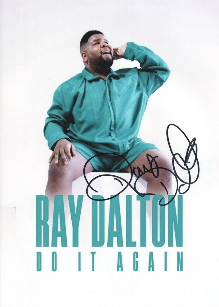 Autogramm R&B (USA) | Ray DALTON | 2023 Foto (Portrait Color XL) "Do It Again"