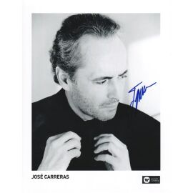 Autogramm Klassik (ESP) | Jose CARRERAS | 1990er Foto (Portrait SW XL) Warner
