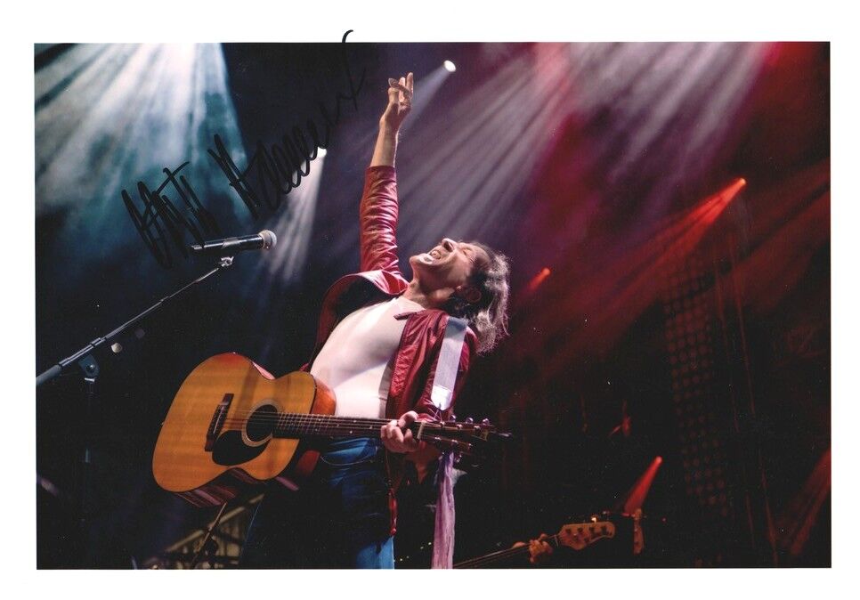 Autogramm Rock (UK) | Albert HAMMOND | 2010er Foto (Konzert Color XL)