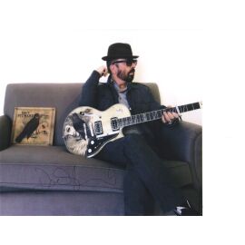 Autogramm Pop (UK) | Dave STEWART | 2011 Foto (Portrait Color XL) "Blackbird Diaries"