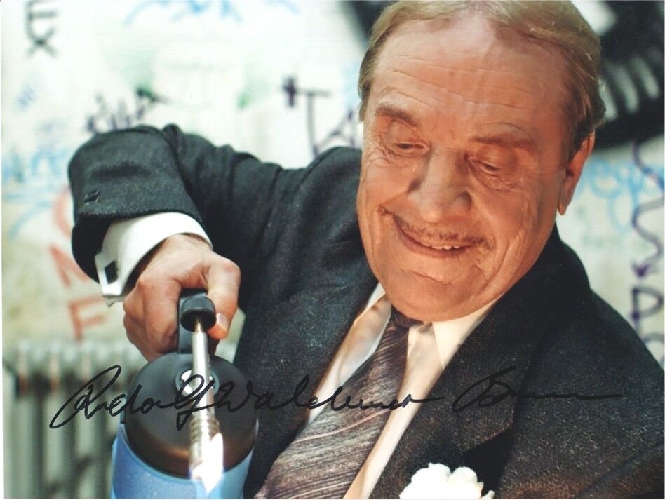 Autogramm Film | Rudolf W. BREM | 2014 Foto (Filmszene Color XL) "Toilet Stories"