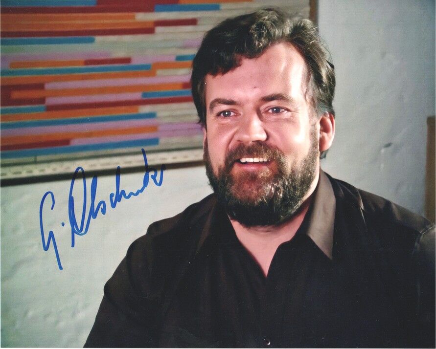 Autogramm Film | Gerhard OLSCHEWSKI | 1976 Foto (Filmszene Color XL) "Verlorene Heimat"
