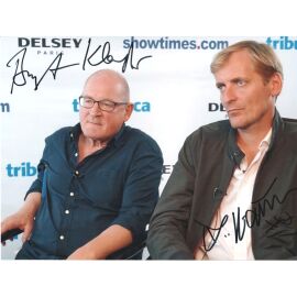 Autogramme Film | KLAUSSNER + KRAUME | 2016 Foto (Portrait Color XL) "Fritz Bauer"