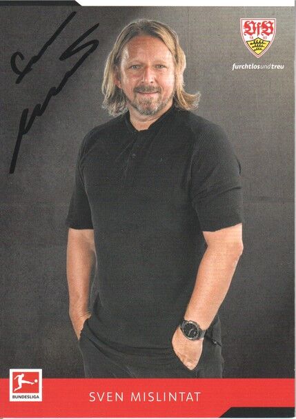 Autogramm Fussball | VfB Stuttgart | 2021 | Sven MISLINTAT