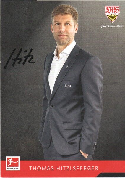 Autogramm Fussball | VfB Stuttgart | 2021 | Thomas HITZLSPERGER