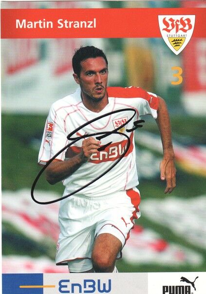 Autogramm Fussball | VfB Stuttgart | 2005 | Martin STRANZL