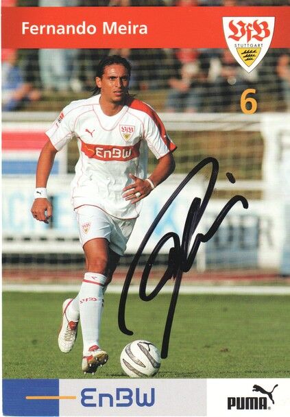 Autogramm Fussball | VfB Stuttgart | 2005 | Fernando MEIRA