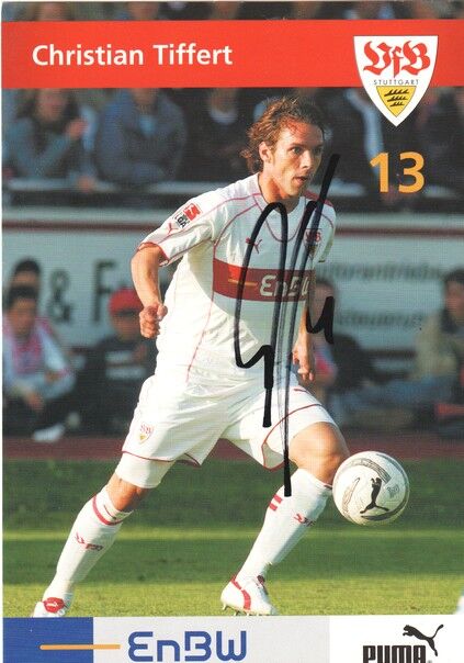 Autogramm Fussball | VfB Stuttgart | 2005 | Christian TIFFERT