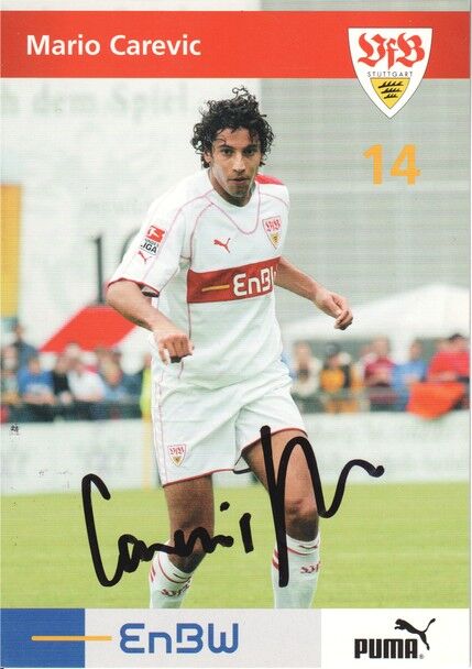 Autogramm Fussball | VfB Stuttgart | 2005 | Mario CAREVIC