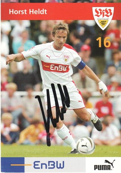 Autogramm Fussball | VfB Stuttgart | 2005 | Horst HELDT (1)
