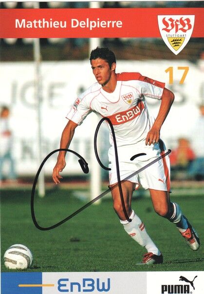 Autogramm Fussball | VfB Stuttgart | 2005 | Matthieu DELPIERRE