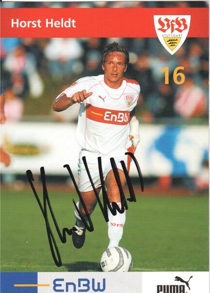 Autogramm Fussball | VfB Stuttgart | 2005 | Horst HELDT (2)