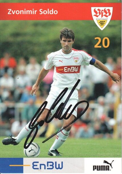 Autogramm Fussball | VfB Stuttgart | 2005 | Zvonimir SOLDO