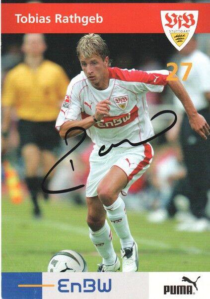 Autogramm Fussball | VfB Stuttgart | 2005 | Tobias RATHGEB