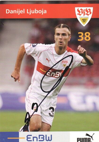 Autogramm Fussball | VfB Stuttgart | 2005 | Danijel LJUBOJA