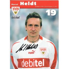 Autogramm Fussball | VfB Stuttgart | 2002 | Horst HELDT