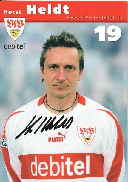 Autogramm Fussball | VfB Stuttgart | 2002 | Horst HELDT