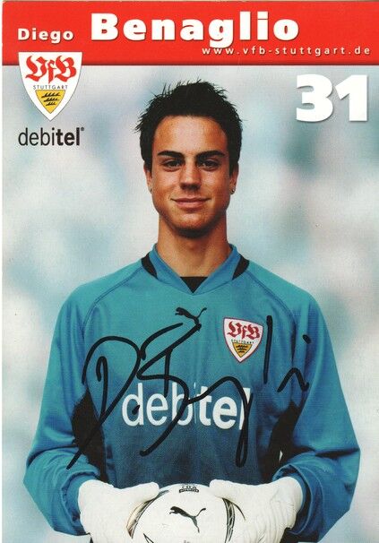 Autogramm Fussball | VfB Stuttgart | 2002 | Diego BENAGLIO